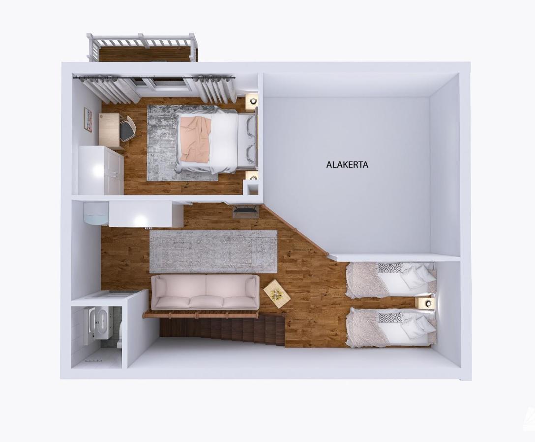 Alppitaehti, Huoneisto Hilla Apartment Levi Bagian luar foto